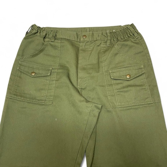 Vintage Boy Scouts of America green pocket pants - Picture 2 of 7
